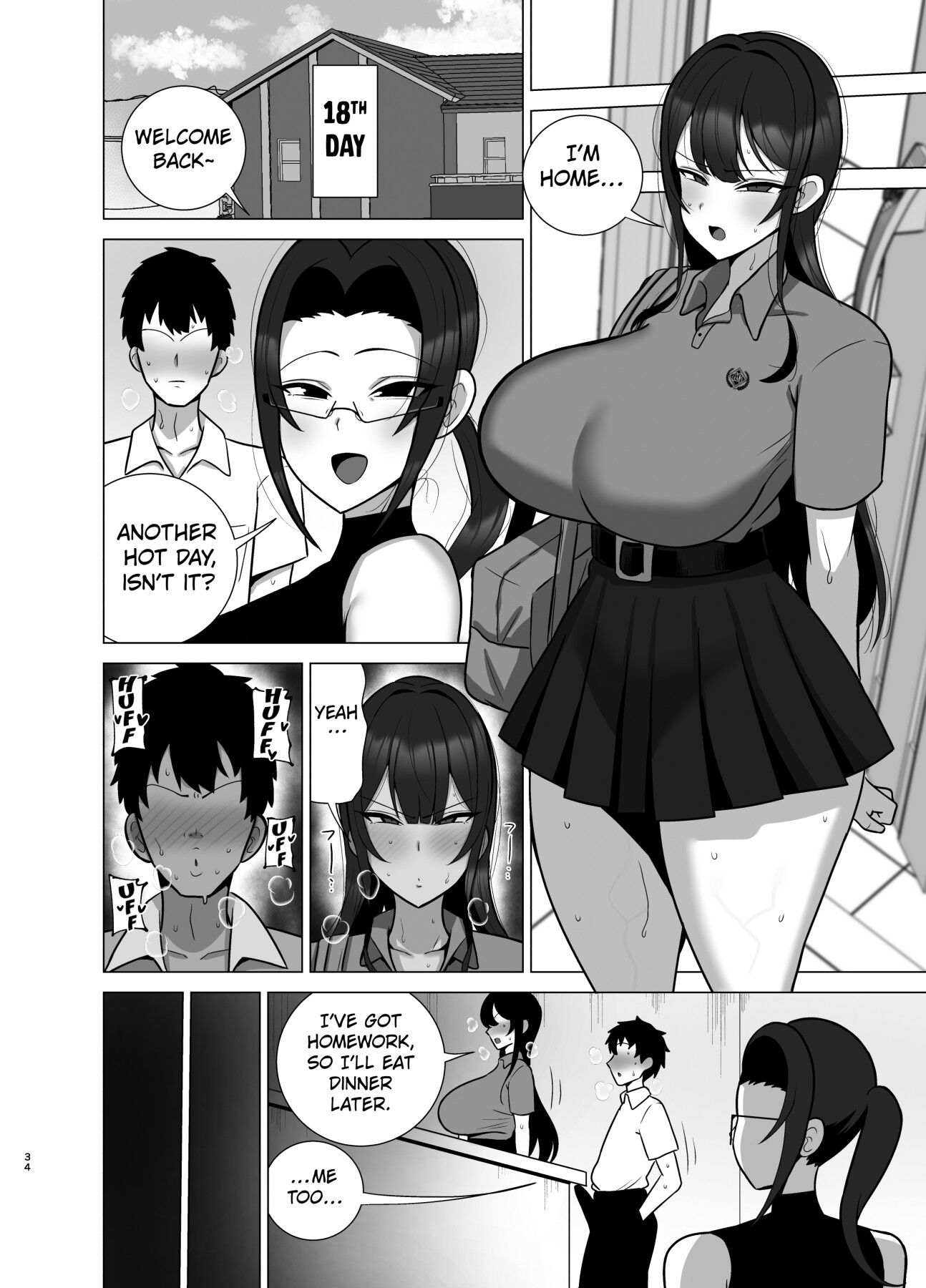 Hentai Manga Comic-The Big Sister and Her Little Brother Will Have Sex in 30 Days-Read-33